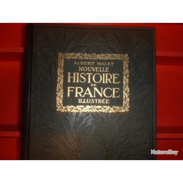 histoire de France Albert Mallet jolie gravure int�rieure  pieces de valeurs