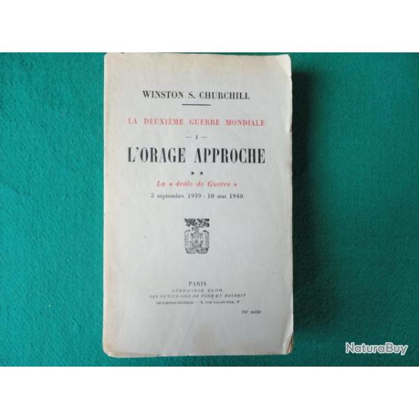 Livre Winston S. Churchill.