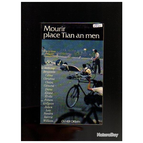 mourir place tian an men collectif de lyc�ens fran�ais en chine