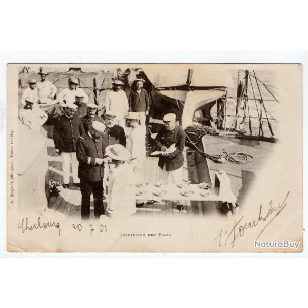 CPA - Marine "INSPECTION DES PLATS " N�1217