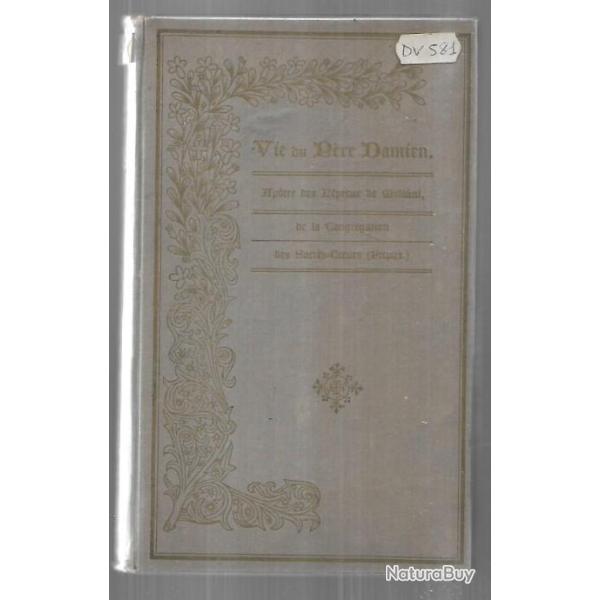 vie du pre damien, apotre des lpreux de molokai . religion + le pre damien d'omer englebert