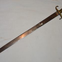 GLAIVE PRUSSIEN ARTILLERIE M.1849-GUERRE 1870-GERMAN ARTILLERY SWORDS-PREUSSISCHES ARTILLERIE DEGEN