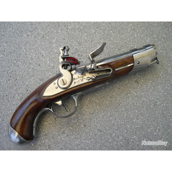 EXCEPTIONNEL  Pistolet 1770 DE MARECHAUSSEE troupe , Epoque Nationale.