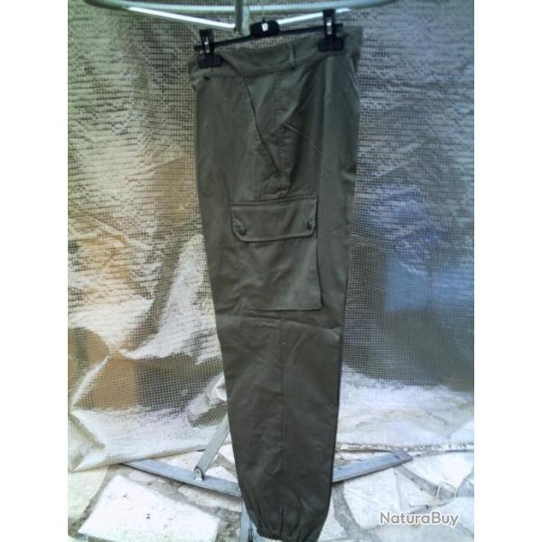 pantalon olive treillis outre mer arm�e fran�aise Taille72M