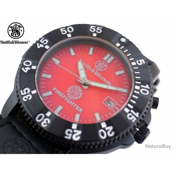 MONTRE SMITH&WESSON POMPIER US WATCH SWW455F