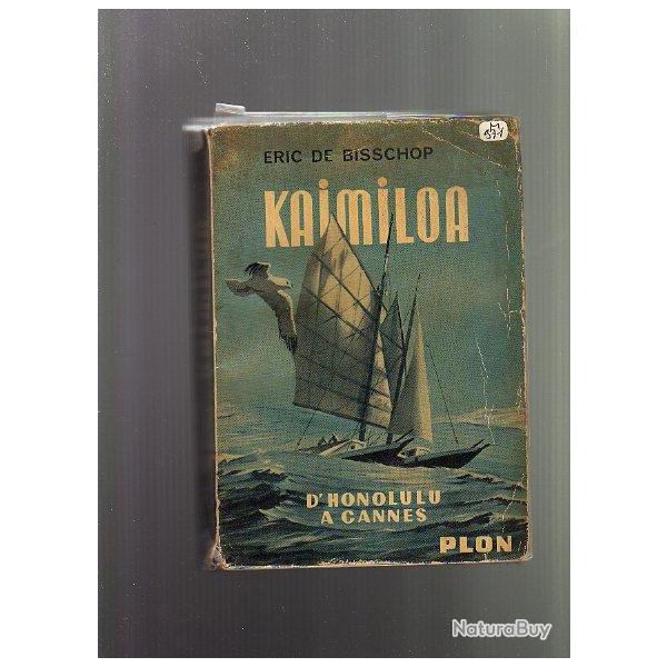 Kaimiloa. d'honolulu � cannes par l'australie et le cap � bord d'une double pirogue polyn�sienne.