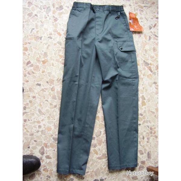 pantalon de travailT 40    vert fonc�  BARBEROUSSE   NEUF