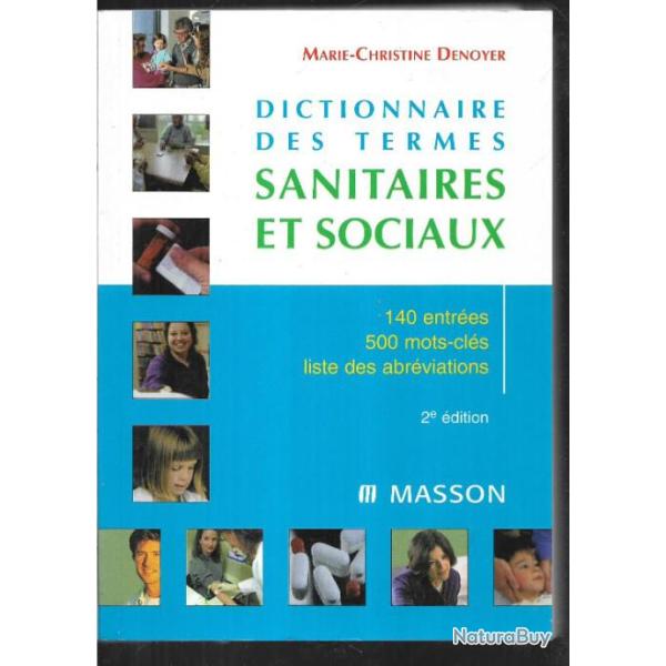 Dictionnaire des termes sanitaires et sociaux de marie-christine denoyer