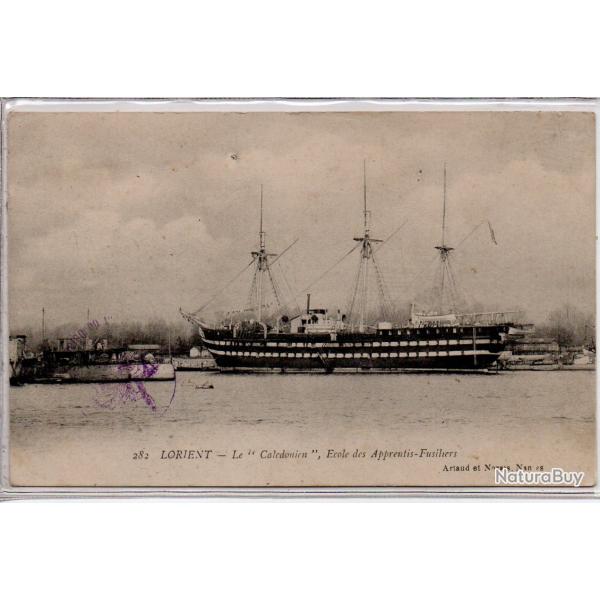 CPA - LORIENT - Le " Caledonie " �cole des Apprenties -Fusiliers  N�1045