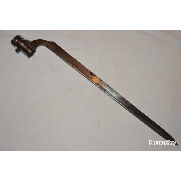 TRES RARE SABRE BAIONNETTE MOD 1838-CARABINE DE REMPART PONTCHARRA MODELE 1838-CHATELLERAULT