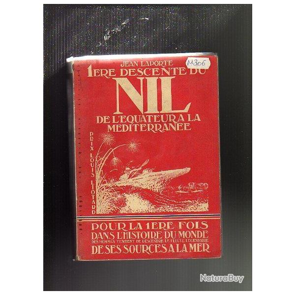 1ere descente du nil de l'�quateur � la m�diterran�e en kayak ,des sources � la mer de jean laporte