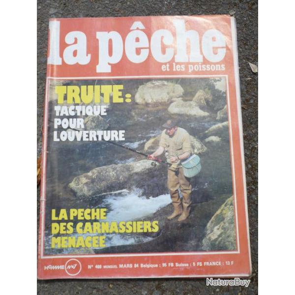 revue la p�che et les poissons n�466 mars 84
