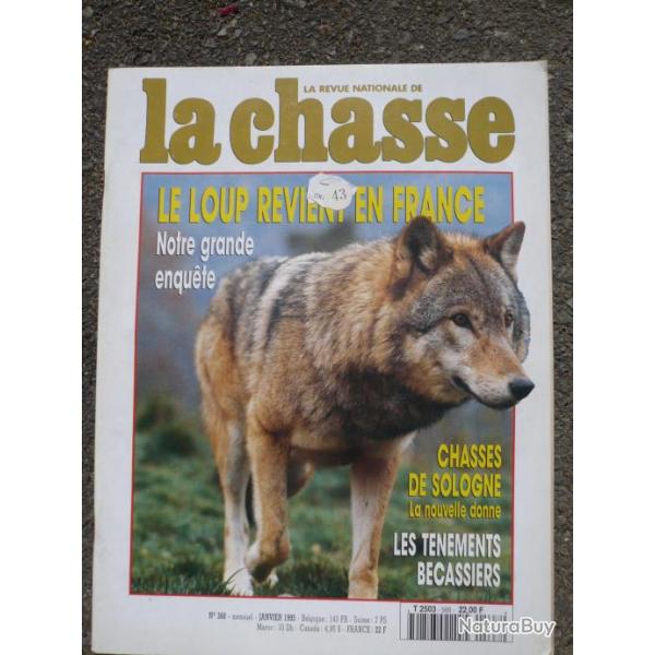 Revue nationale de la chasse n�568 - janvier 1995