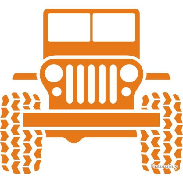 Sticker jeep autocollant