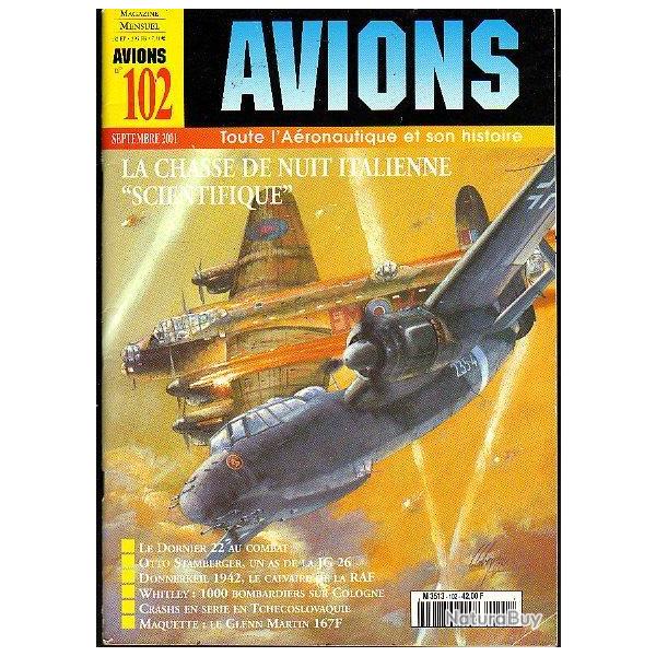 revue avions n� 102 . septembre 2001 . lela  press . �puis� �diteur ,dornier do 22, otto stamberger