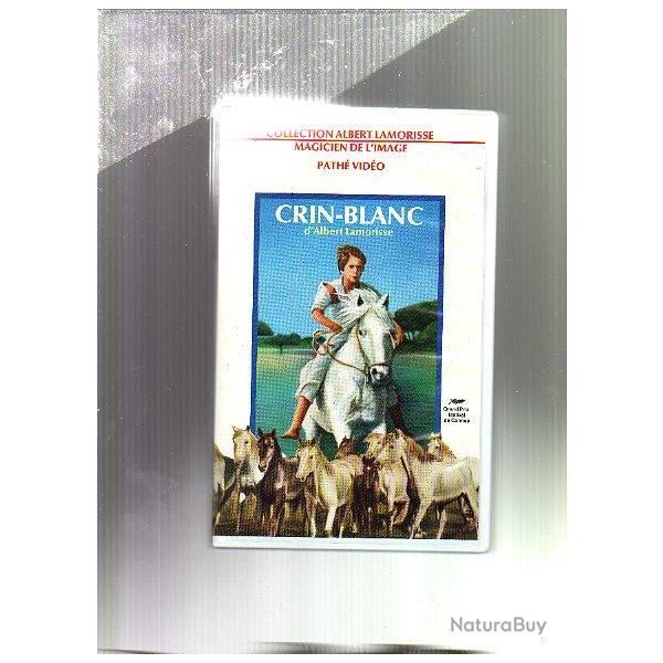 crin-blanc . albert lamorisse . Vid�o VHS  noir et blanc . Camargue plus livre offert !!!