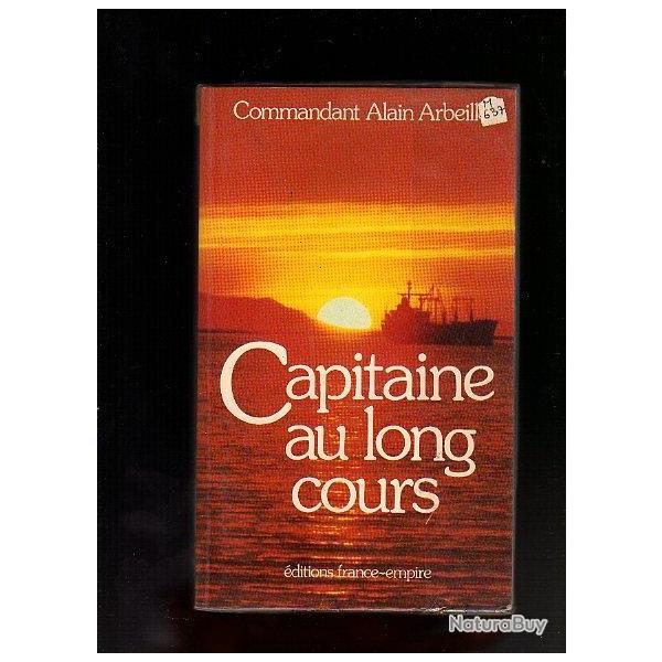 commandant alain arbeille . capitaine au long cours . marine marchande