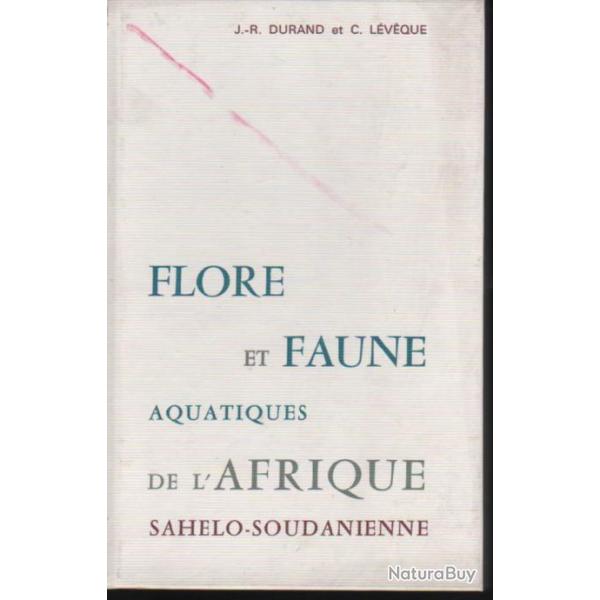 Flore et faune aquatique de l'afrique sahelo soudanienne  2 volumes reli� cartonn�