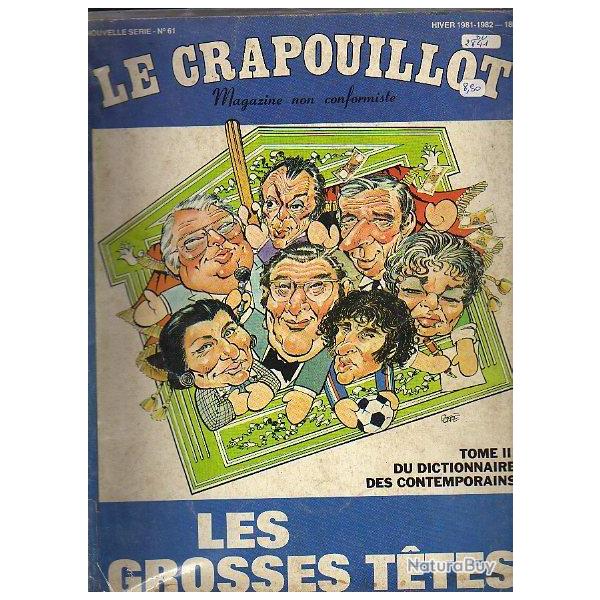 LE CRAPOUILLOT, nouvelle s�rie n�61 .les grosses t�tes tome 3 du dictionnaire des contemporains