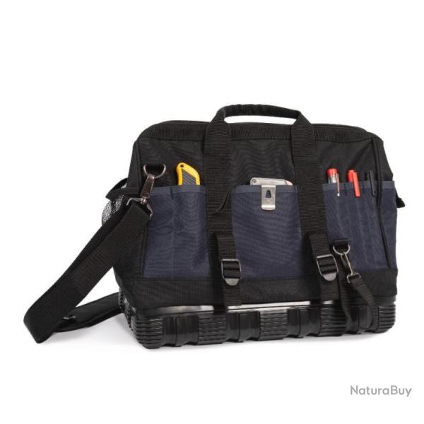 Sac � outils grande ouverture avec fond plastique