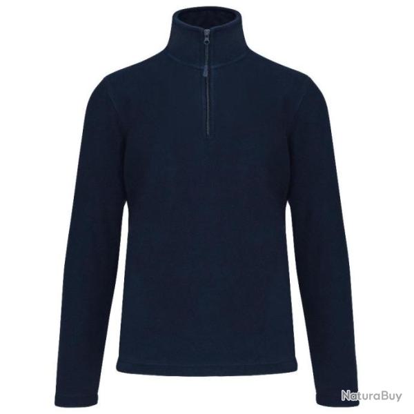 Micropolaire col zipp� navy - KARIBAN