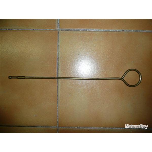 Baguette de nettoyage en laiton pour PM THOMPSON M1 / 1928, 100% original ( TOMMY GUN )