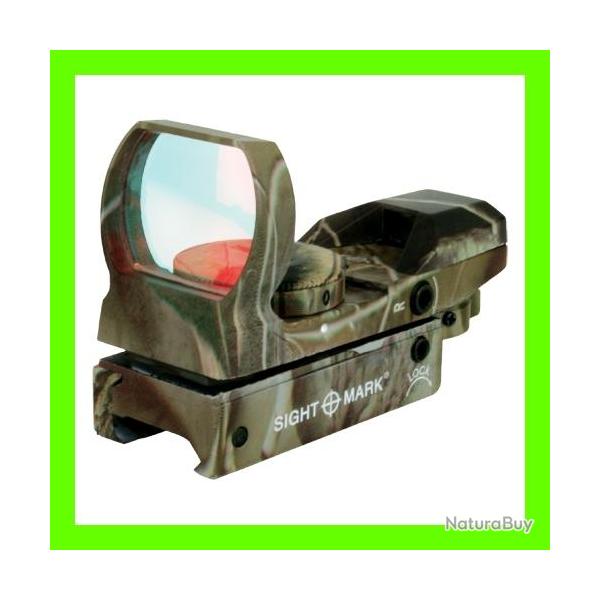 Point Rouge Sightmark Camo NEUF. Rail 11 mm. R�siste � tous reculs. Pour toute arme. GARANTI 10 ANS