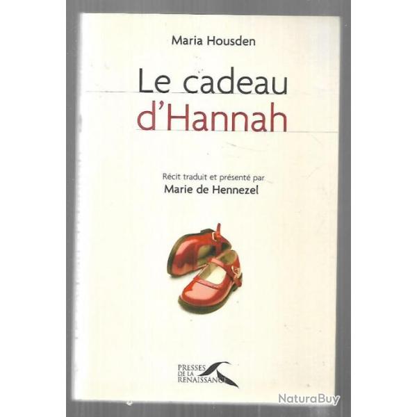 le cadeau d'hannah de maria housden cancer incurable