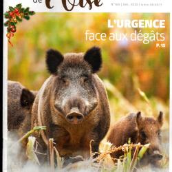 lot de 8 revues trimestrielles le chasseur de l'oise 2011 ,2024 , 2023, 2022, 2021