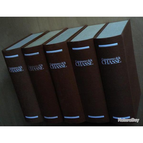 5 superbes classeurs avec 62 revues CONNAISSANCE DE LA CHASSE