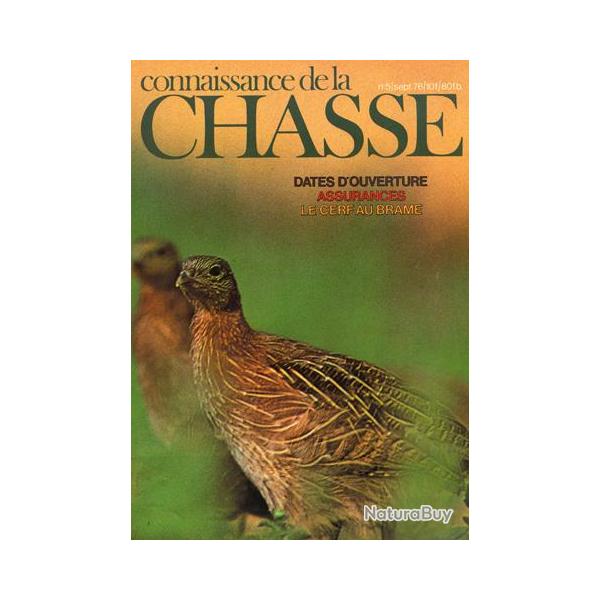 5 Numros  Connaissance de la CHASSE  trs anciens en t b tat
