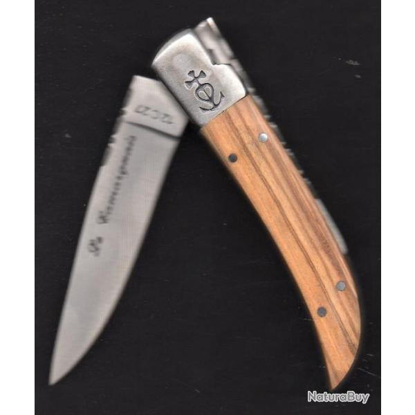 CAMARGUAIS couteau OLIVIER GRATUIT grav� Pr�nom 10.5