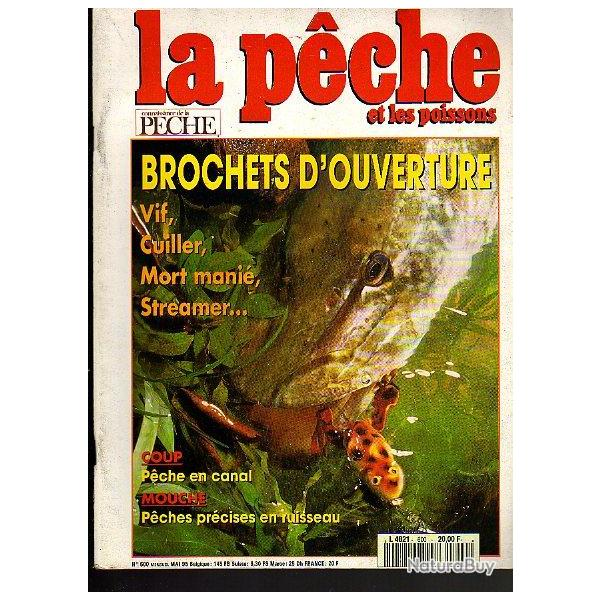 la p�che et les poissons  600.mai 1995. brochets d'ouverture. mouche