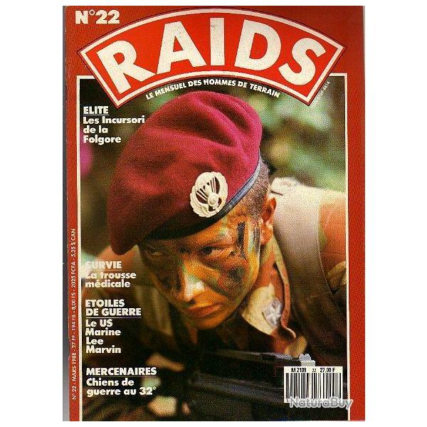 raids 22. . �puis� �diteur . folgore , us marine lee marvin, mercenaires chiens de guerre au 32