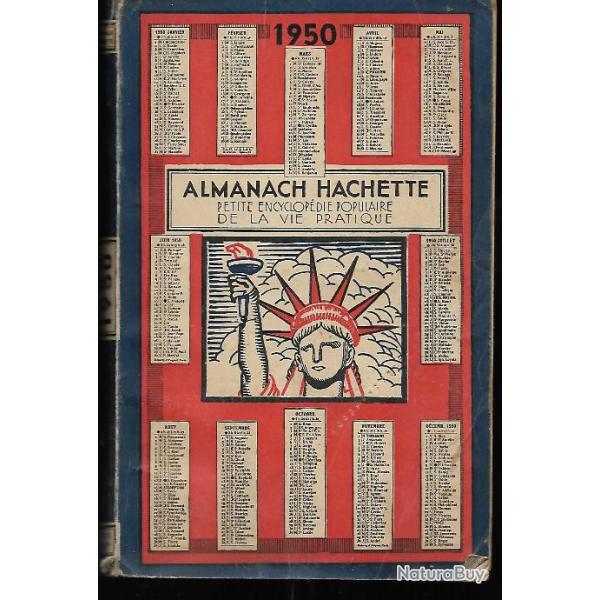 Almanach hachette 1950