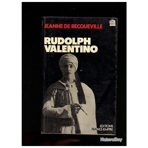 rudolph valentino de jeanne de recqueville. cin�ma muet. hollywood