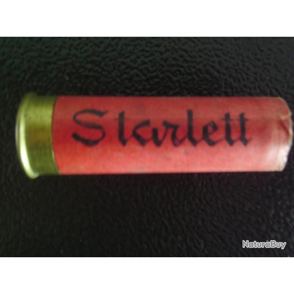 Douille carton de calibre 12 amorce Starlett Rouge