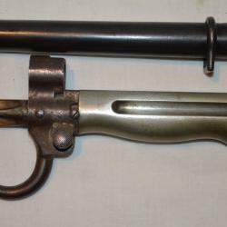RARE ET SUPERBE EPEE BAIONNETTE DAUDETEAU MODELE 1895-DERIVE DES MODELES LEBEL 1886