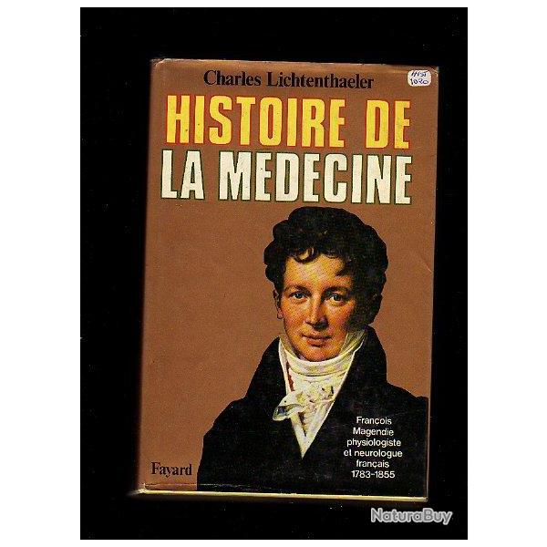 Histoire de la m�decine.de charles lichtenhaeler
