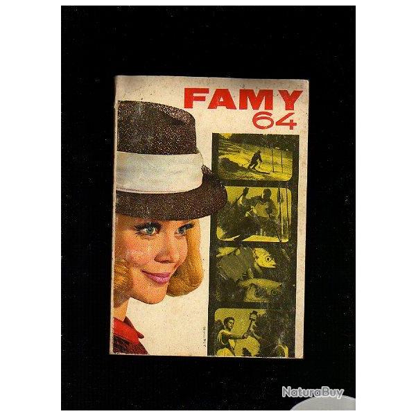 familistre .Famy64. almanach de l'anne avec un article sur la chasse aux tigres