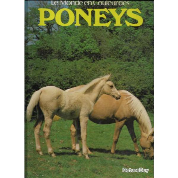 le monde en couleur des poneys
