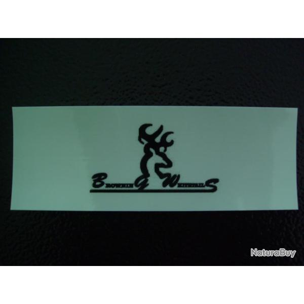 Autocollant  Trs rare en France BROWNING Withetails ( cerf de virginie )
