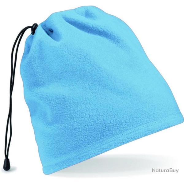 Bonnet tour de coup polaire bleu clair Beechfield