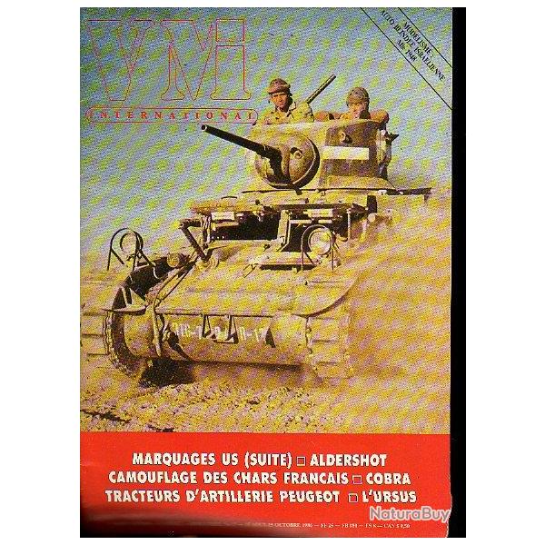 revue VMI, v�hicules militaires internationale n�13 .marquages us ,  cobra , peugeot ,