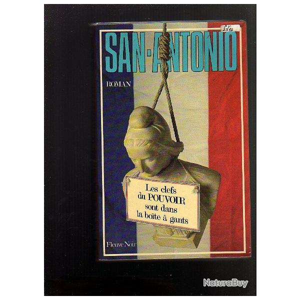 San antonio.grand format.les clefs du pouvoir sont dans la boite  gants