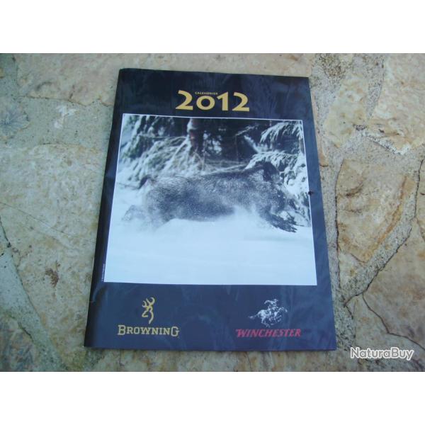 Catalogue / Calendrier 2012 Browning / Winchester