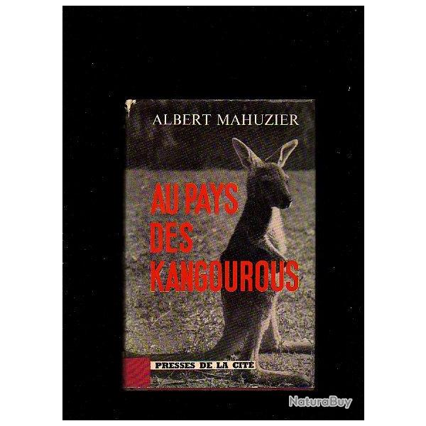 Au pays des kangourous. albert mahuzier , exp�dition australie , faune , aborig�nes