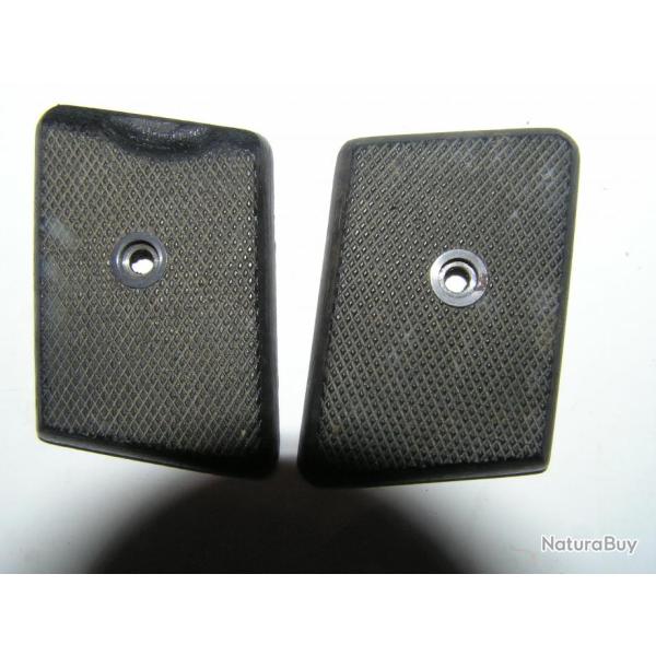 PLAQUETTES BOIS PISTOLET ALARME