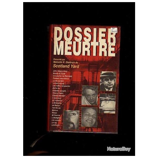 Dossier meurtre. scotland yard
