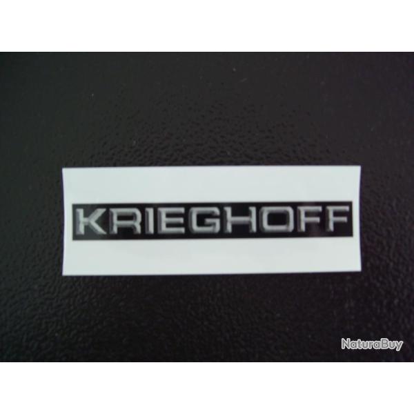 Autocollant  KRIEGHOFF